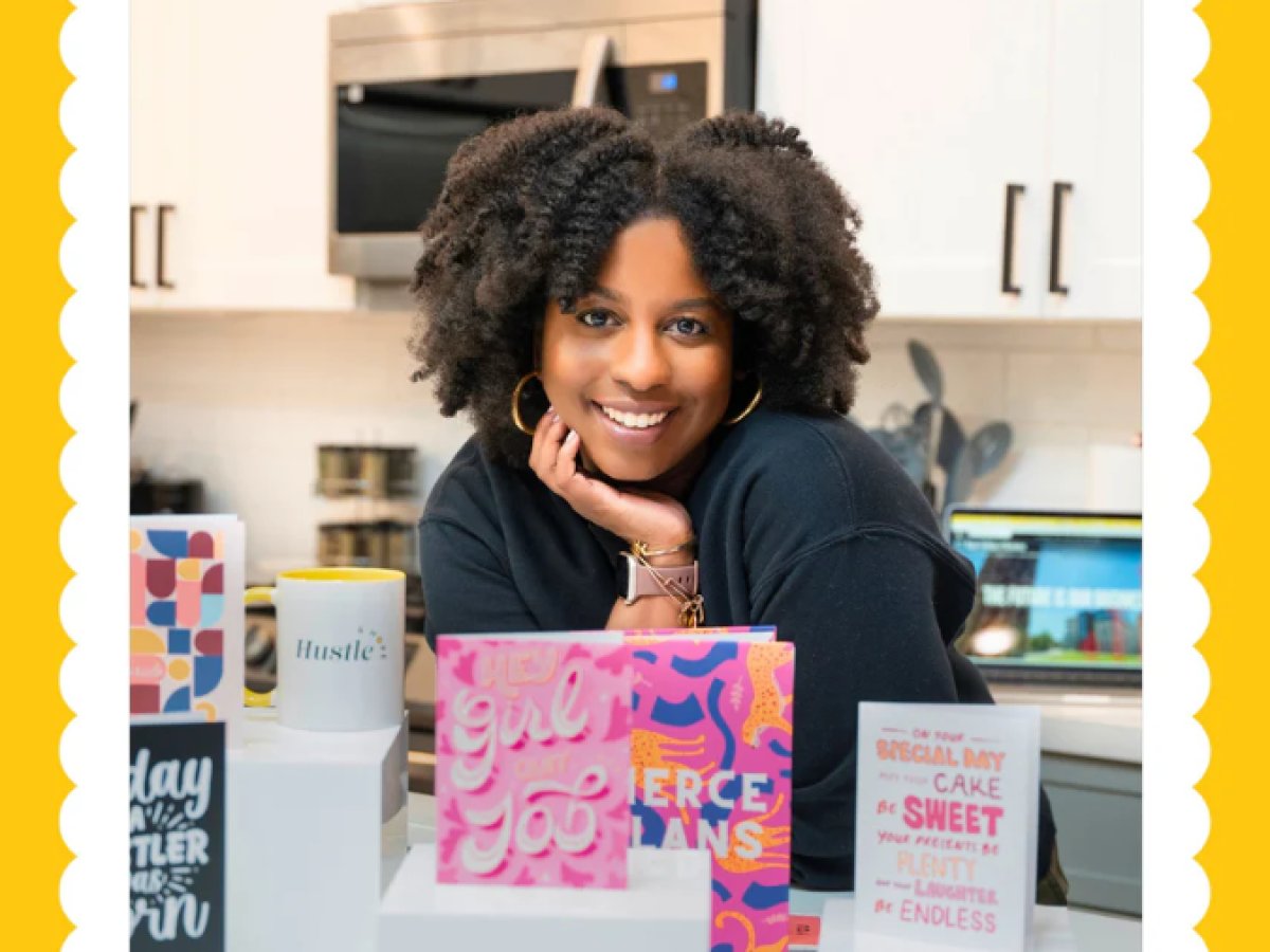 WeLoveUs.Shop Partner Hustle & Hope Transforms Greeting Cards Into Goal-Getting Tools